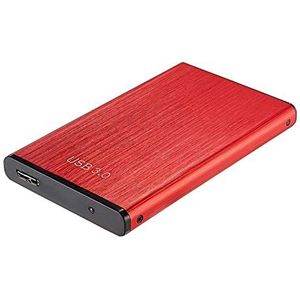 Hdd Externe Harde Schijf 2tb /1tb /500gb /250gb, 2,5 inch Metalen Draagbare USB 3.0 Backup Opslag, Geschikt voor PC, Desktop, Laptop, Macbook, Xbox One, Ps4, Smart TV (120 GB, rood)