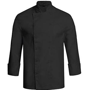 GREIFF Gastro Moda 5580 Basic Koksjas voor heren, regular fit, zwart, M
