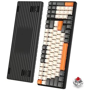 K3 Mechanisch toetsenbord Ultracompacte Mini 98 Keys Bedrade Type C USB Apex Pro NKRO Waterbestendige stille Optische lineaire rode schakelaar RGB-verlichting voor PC/MAC Gamer Typist QWERTY