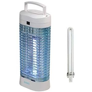 Insectenverdelger, 11 W uv-lamp + reservelamp, hoogspanning 1500 V m. ophanging
