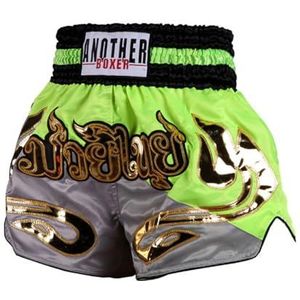ARIASS Bjj Shorts, MMA Boksen Muay Thai Shorts, Sanda Martial Arts Combat Training Broek Shorts Unisex (Color : Gray, Size : Medium)