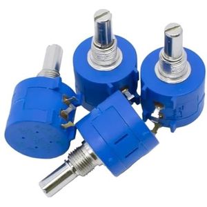 Potentiometer 1K 2K 5K 10K 20K 50K 3590S-2-103L 500Ohm-200Ohm multiple potentiometer 10 omwentelingen instelbare weerstand (50K Ohm)