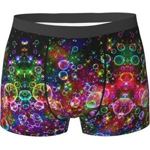 Boxers Slips Kleurrijke Regenboog Sterren Print Heren Boxer Korte Comfort Heren Boxer Shorts Nieuwigheid Heren Boxer Slips Voor Liefhebber, Jongen, Gift, Ondergoed 1215, M