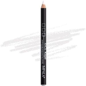 Impala Khol Waterproof Oogpotlood | Eyeliner | Waterdicht en duurzaam | Gladde en romige formule | Oogmake-up | Kleur 84 Intens wit