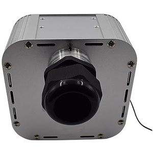 Glasvezellicht Twinkle 32W RGB Kleur LED Light Engine, LED Glasvezel Light Kit for Auto En Thuis Sterrenhemel Verlichting Decoratie(CAR USE,Only LED light)