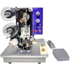 Automatische codeermachine Draagbare stalen bedrukking Kleine voedseletiketten Warmdrukmachine Batchnummer Datum instelbaar,Soepele werking(Purecopper)