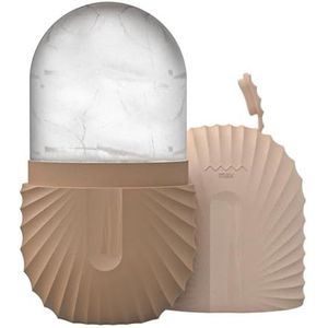 Gezichtsijsrol, herbruikbare koeling siliconen ijsblokjesroller, ijsvorm contour, whitening gezicht beauty roll, gezichtsmassager voor