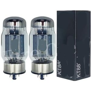 KT88 buis vervangt 6550 KT120 EL34 KT66 KT77 KT100 HIFI audio buis versterker DIY ondersteunende vierweg (2 stuks Matched Pair)