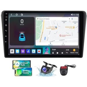 Android 13 9 Inch 2 Din QLED Autoradio Voor Toyota Avensis T250 2 2003-2009 - Camera DVR GRATIS - Steun Carplay Android Auto DSP Stuurwiel FM RDS DAB WIFI 4G Bluetooth Split-Screen(B,NF-6)
