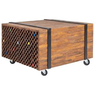 XGWKCNV Furniture select-Bijzettafel Teak 60x60x38 cm