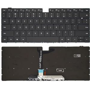Toetsenbordverlichting voor Huawei voor MateBook D 14 NBL-WAQ9RP WAQ9L WAQ9R NBB-WAH9 WAP9R KLW-W19 W29 Laptoptoetsenborden(US Backlight)
