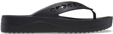 Crocs - Baya Platform - Teenslippers - Zwart - Croslite