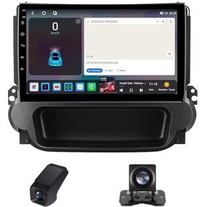 Autoradio Geldt voor Chevrolet Malibu 8 2012-2015 2 DIN met scherm Compatibel met CarPlay [Wireless] 9 inch touchscreen Bluetooth Stereo Auto Android Auto Achteruitrijcamera(NF-2)