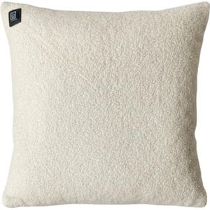 Warmpi® Draadloos Warmtekussen incl. Warmpi® Powerbank (10.000mah) - Teddy Off-White boucle -Het elektrisch verwarmde kussen heeft ook kabel van 3m voor opwarming via stopcontact of USB Poort