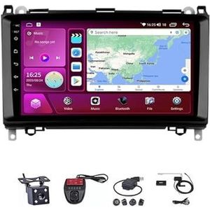 Multimedia Speler - 9 Inch Touch Screen - Radio - Bluetooth - Navigatie - Achteruitrijcamera - Voor Mercedes Benz W169 W245 W639 W906 Sprinter B160 B170 B200 2004-2012