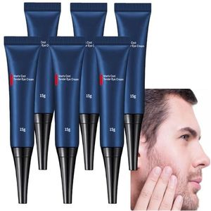 Awaken Peptide oogcrème voor mannen: verstevigende en decongestivende ooggel tegen donkere kringen, wallen wallen en zwellingen, rimpels en fijne lijntjes, anti-aging oogverstrakker, lifting-crème (6