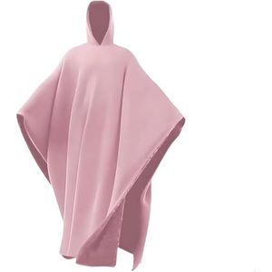 Gewogen Mantel Met Capuchon, Unisex, Losse Pasvorm, Oversized, Losse, Draagbare Deken, Mantel Met Zachte Imitatiebont, Mantel Met Capuchon For Unisex(Pink)