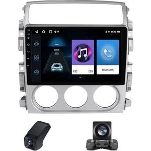 Autoradio 2 Din met Carplay Android Auto Wireless,geldt voor Suzuki Liana 1 2004-2008 9inch touchscreen Bluetooth Stereo Auto FM-radio RDS Radio/DSP/AM/Wifi achteruitrijcamera(NF-2)