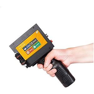 Handheld slimme inkjetprinter 20 talen Handheld inkjetprinter 12.7mm QR Bar Batch Code Datumnummer Logo Vervaldatum Label Draagbare Jet Inkjet-printer voor codedatumlogolabel