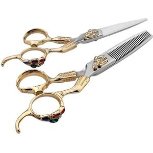 Haarknipschaar, 6 Inch ese roestvrij staal kapsalon haar knippen schaar set