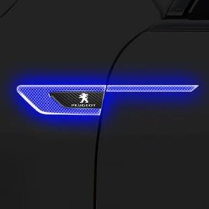 Peugeot - 208 208L E2008 - Emblemen - Metalen Stereo 3D Stickers - Auto Belettering Decoratie Logo