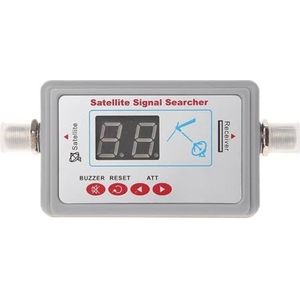Digitale satellietzoeker Digitale tv-antenne Satellietsignaalzoeker Meterzoeker LCD-scherm SF-95DL voor het aanpassen van de satelliet-tv-schotel