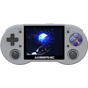 RG353P Retro draagbare gameconsole met 64G TF-kaart, vooraf geïnstalleerde 4452 games, Dual OS Android 11 en Linux, multi-touchscreen en ondersteuning for de handgreepmodus