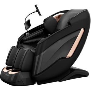Massagestoel Met Bluetooth-luidspreker, Ergonomisch Ontworpen Vrijetijdsstoel Met Verwarmingsfunctie, Geschikt Voor Woonkamers En Speelkamers(Noir)