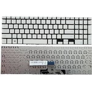 Amerikaans toetsenbord voor Samsung NP300E5K NP300E5M NP500R5H NP500R5K NP500R5L NP3500EL wit