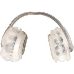 AquaSplint Thermo geprefabriceerde CMD-bijtspalk, onmiddellijke hulp bij kaakgewrichtspijn, spierontspanning, ondervoerd, niet tegen knarsen, Made in Germany