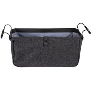 Saljol JOST Designertas voor Saljol woonruimte rollator, praktische accessoires, 20 kg draagvermogen, vilt grijs