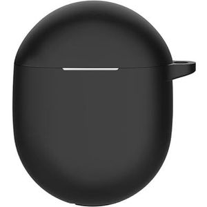 Voor pixel buds pro hoofdtelefoon case Siliconen case Drop-proof en stofdichte hoofdtelefoon case (zwart)