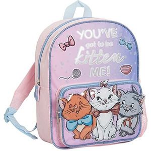 Disney Meisjes Aristocats Rugzak Kids Marie School Nursery Bag Kitten Lunch Bag, roze