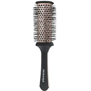 DESSANGE - Geventileerde nylon borstel - Keramische coating - Ronde borstel - Ionische vezel - Glanzend haar - Sneldrogend - Krullend - Krullend