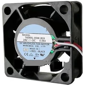 Voor NMB 1606kl-05w-b59 4015 DC 24V 0.08A 4cm voor Fanuc Ventilatorkoeler