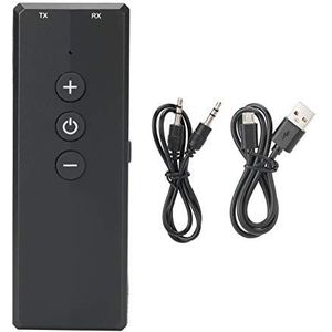 Bluetooth 5.0-zenderontvanger, 3 in 1, draadloze audioadapter, 3,5 mm AUX, voor tv pc-auto, brede compatibiliteit, plug en play
