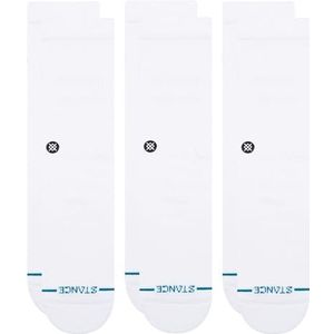 Stance Uncommon Solids Icon 3 Pack sokken white