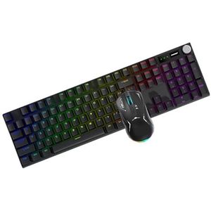 alloneslife 104Keys Mechanische Toetsenborden En Met Dynamische Verlichting Voor Gaming Liefhebbers
