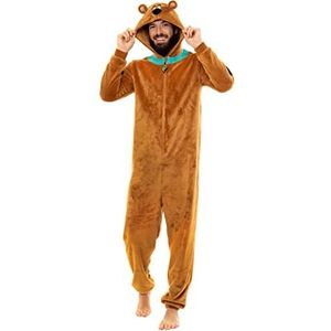 Scooby Doo - Heren Onesie - Bruin