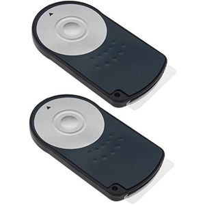 OTOTEC 2 STKS RC-6 IR Draadloze Afstandsbediening Compatibel met Canon 650D 70D 700D 60D 5D2 800D Camera's Vervanging Ontspanknop Infrarood Camera Trigger