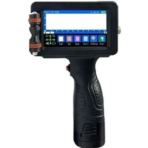 1760PLUS 12,7 mm thermische inkjetprinter, tekst, QR-barcode, batchnummer, logo, labelprint, draagbare printer met snel drogende inkt Lichtgewicht en handig(With 2 ink)