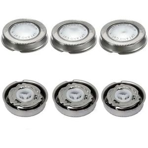 3 x reservekoppen voor scheerapparaten Philips HQ4, HQ58, HQ56 en HQ80.