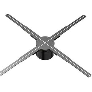 62cm 3D Fan Hologram Projector Wifi LED Sign Afstandsbediening Holografische Lamp Speler Reclame Display Logo Licht