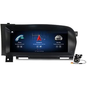 Android 14 Auto Stereo Radio voor M-ercedes Benz S Class W221 2006-2013 GPS Navigatie 10.25in Touchscreen MP5 WiFi 4G DSP Carplay,Ntg3.5,N8 PRO