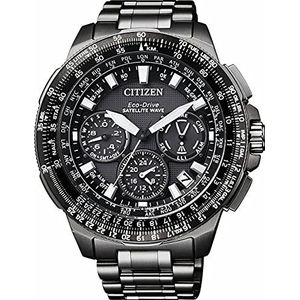 Citizen CC9025-51E Herenhorloge, chronograaf, kwartshorloge met titanium armband