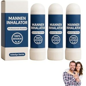Inhalator voor heren, Mannelijke Inhalator, Draagbare Neusinhalator voor Verstopte Neus (3)