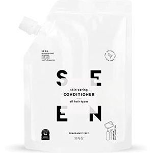 SEEN Conditioner Eco-Refill, Geurvrij - Niet-Comedogene & Sulfaatvrije Hair Conditioner- Dermatoloog Ontwikkeld - Veilig voor Gevoelige & Acne gevoelige huid