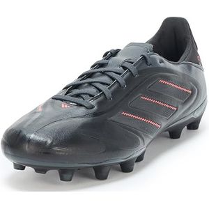 adidas Unisex Copa Pure 3 League Firm Multi Ground Sneaker, Black/Carbon/Lucid Red, 10 US Men