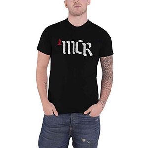 My Chemical Romance T Shirt MCR Band Logo nieuw Officieel Mannen