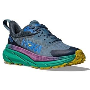 HOKA ONE ONE Challenger 7 Gore-tex Sneakers voor dames, blauwgroen/technisch groen 1, 41 EU, Blauwgroen Techniek 1, 41 EU